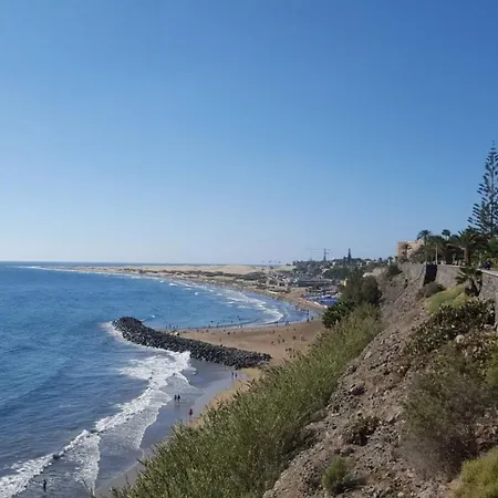 Top-apartment In Danubio, 4 Etage, Poolblick Und Seitlicher Meerblick, Wohnzimmer Und 1 Schlafzimmer, Im Herzen Von , Gran Canaria Apartmán *