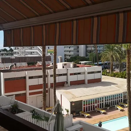 Top-apartment In Danubio, 4 Etage, Poolblick Und Seitlicher Meerblick, Wohnzimmer Und 1 Schlafzimmer, Im Herzen Von , Gran Canaria Playa del Inglés