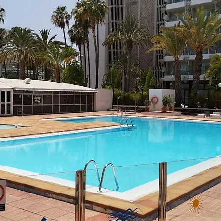 Top-apartment In Danubio, 4 Etage, Poolblick Und Seitlicher Meerblick, Wohnzimmer Und 1 Schlafzimmer, Im Herzen Von , Gran Canaria