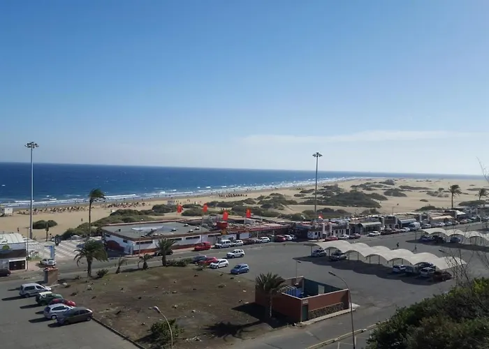 아파트 Top-apartment In Danubio, 4 Etage, Poolblick Und Seitlicher Meerblick, Wohnzimmer Und 1 Schlafzimmer, Im Herzen Von , Gran Canaria