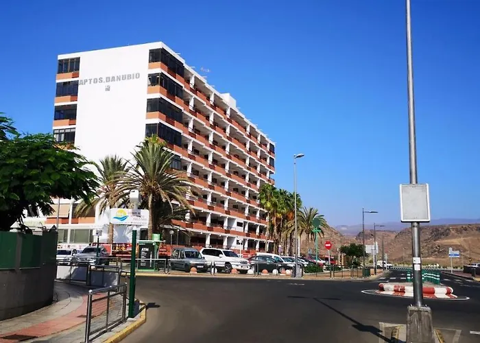 Top-apartment In Danubio, 4 Etage, Poolblick Und Seitlicher Meerblick, Wohnzimmer Und 1 Schlafzimmer, Im Herzen Von , Gran Canaria דירה פלאייה דל אינגלז