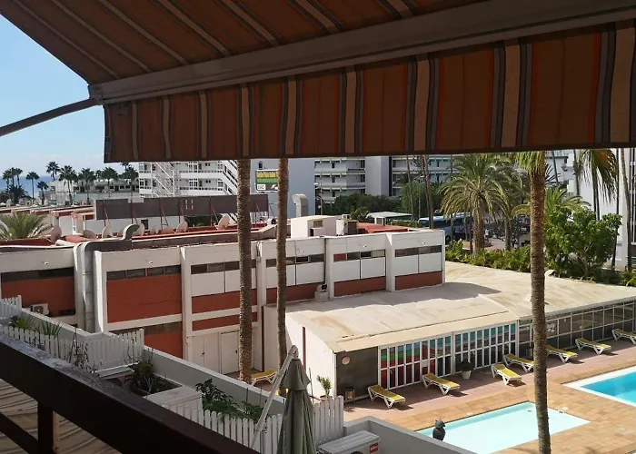 Top-apartment In Danubio, 4 Etage, Poolblick Und Seitlicher Meerblick, Wohnzimmer Und 1 Schlafzimmer, Im Herzen Von , Gran Canaria Playa del Ingles (Gran Canaria)