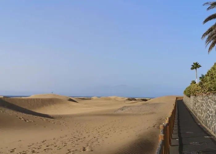 Top-apartment In Danubio, 4 Etage, Poolblick Und Seitlicher Meerblick, Wohnzimmer Und 1 Schlafzimmer, Im Herzen Von , Gran Canaria